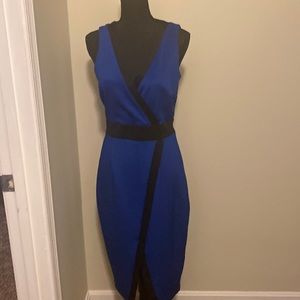 New York & Company Blue and Black dress
